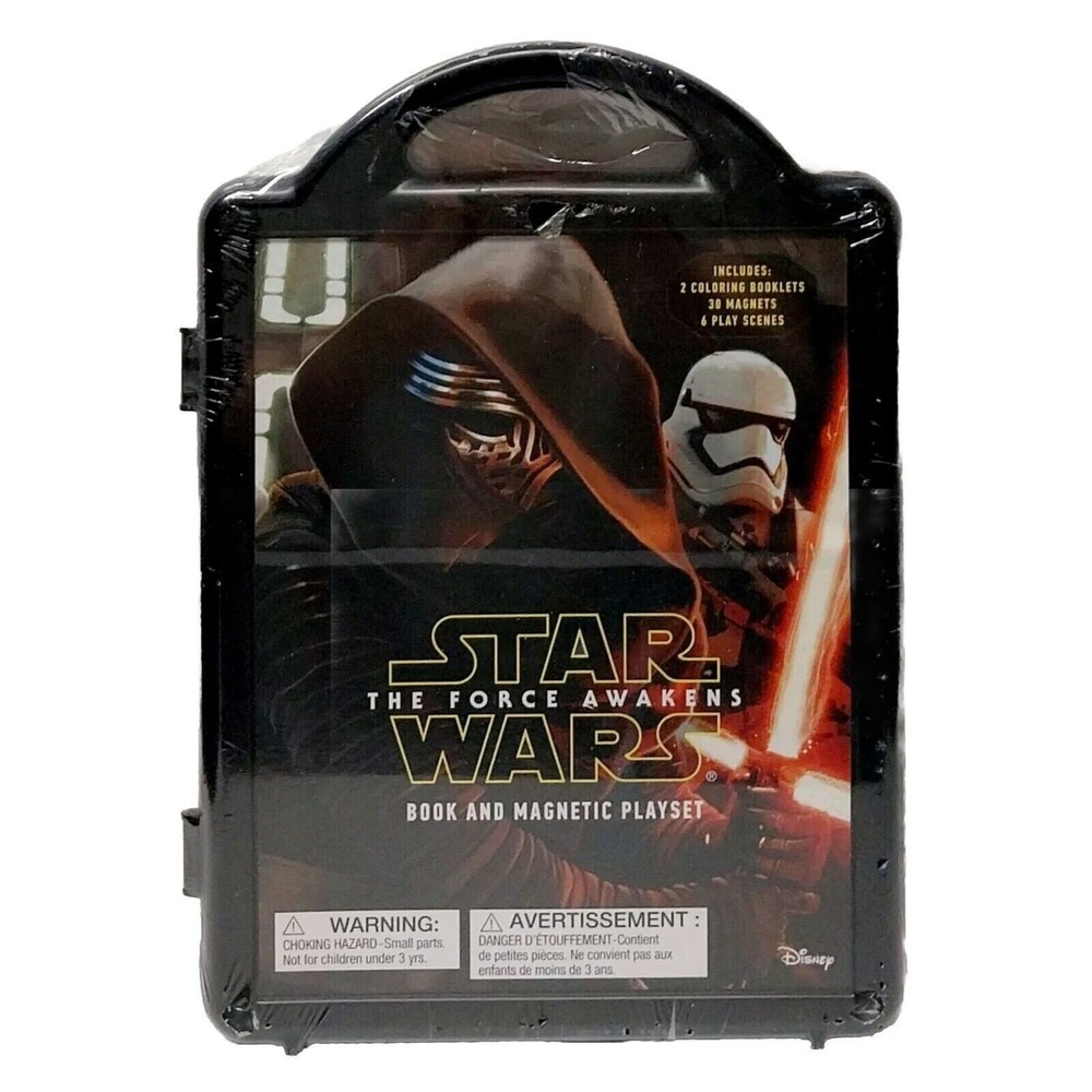 New Play Set Disney Star Wars The Force Awakens Travel Book Magnetic Lucas Film